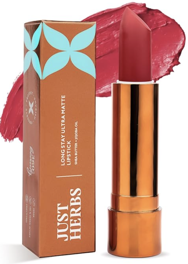 Just Herbs 360 Degree Beauty Ultra Matte Lipstick Unisex kapak resmi